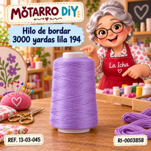 Hilo de bordar 3000 yardas lila 194