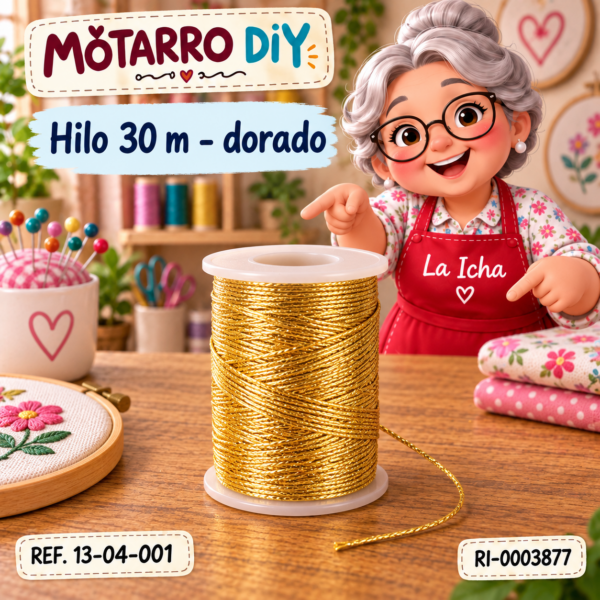 Hilo 30 m - dorado