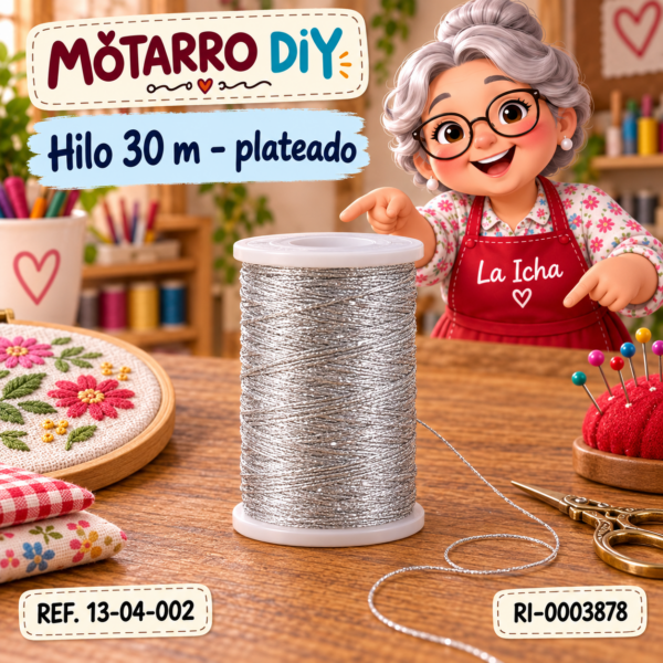 Hilo 30 m - plateado