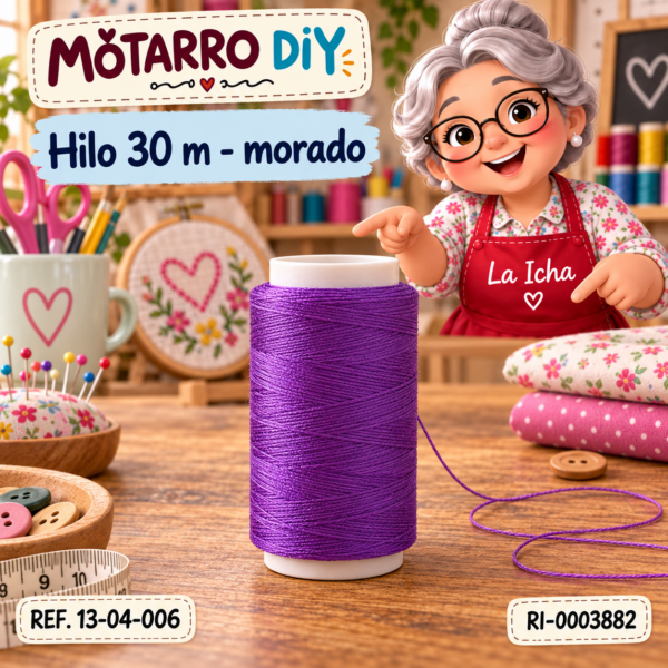Hilo 30 m - morado