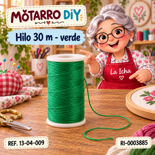Hilo 30 m - verde