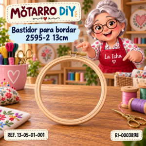 ri-0003898-13-05-01-001 Bastidor para bordar 2595-2 13cm