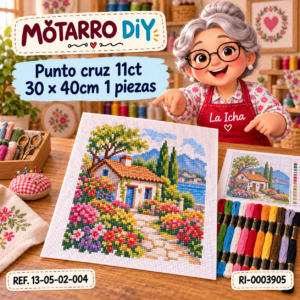ri-0003905-13-05-02-004 Punto cruz 11ct 30 × 40cm 1 piezas