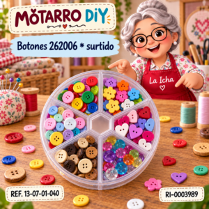 ri-0003989-13-07-01-040 Botones 262006 * surtido