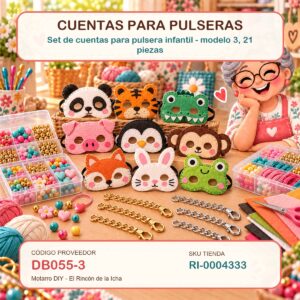 ri-0004333-1.jpg Set de cuentas para pulsera infantil – modelo 3, 21 piezas