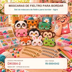 ri-0004342-1.jpg Set de máscara de fieltro para bordar – tigre