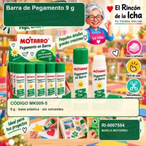 RI-0007554 Barra de Pegamento Motarro 9 g