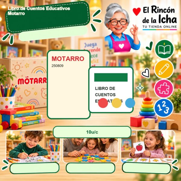 RI-0007633 Libro de Cuentos Educativos Motarro