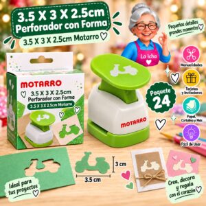 4.5 X 6.5 X 4.5cm Perforador con Forma 4.5 X 6.5 X 4.5cm Motarro
