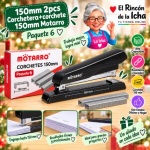 150mm 2pcs Corchetera+corchete 150mm Motarro