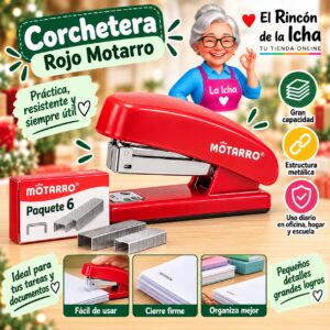 Corchetera Rojo Motarro