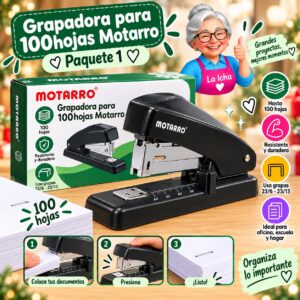 Grapadora para 100hojas Motarro