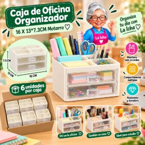 RI-0008080 Caja de Oficina Organizador 16 X 13*7.3CM Motarro