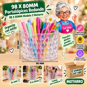 RI-0008092 98 X 80MM Portalápices Redondo 98 X 80MM Motarro