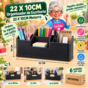 RI-0008104 22 X 10CM Organizador de Escritorio 22 X 10CM Motarro