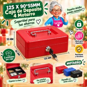 RI-0008123 125 X 90*55MM Caja de Deposito 4 Motarro