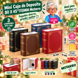 RI-0008128 Mini Caja de Deposito 80 X 45*115MM Motarro