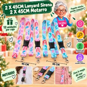 RI-0008268 2 X 45CM Lanyard Sirena 2 X 45CM Motarro