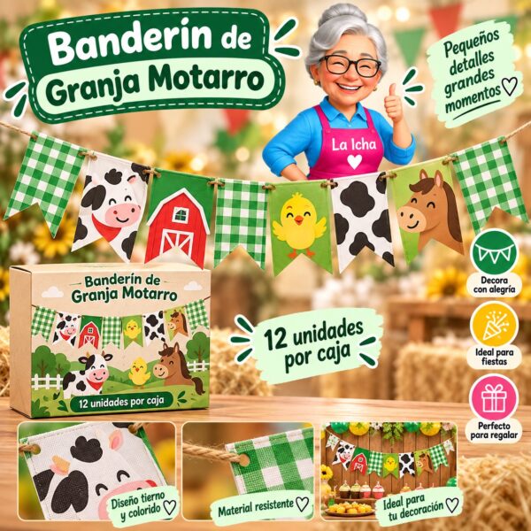Banderín de Granja Motarro