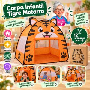 RI-0008641 Carpa Infantil Tigre Motarro
