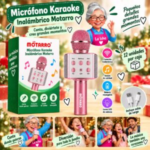 RI-0008644 Micrófono Karaoke Inalámbrico Motarro