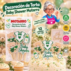 RI-0008657 Decoración de Torta Baby Shower Motarro