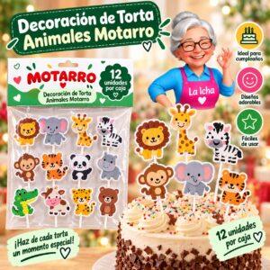 RI-0008662 Decoración de Torta Animales Motarro