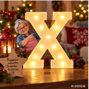 RI-0009236 Letra LED X Feliz