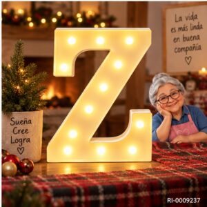 RI-0009237 Letra LED Z Feliz