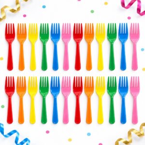 RI-0009412 Set de 30 Pinchos Multicolor para Cóctel de 7,5 cm Feliz