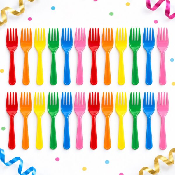 RI-0009412 Set de 30 Pinchos Multicolor para Cóctel de 7,5 cm Feliz