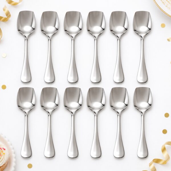 RI-0009443 Set de 12 Cucharas Tipo Pala para Postre Feliz