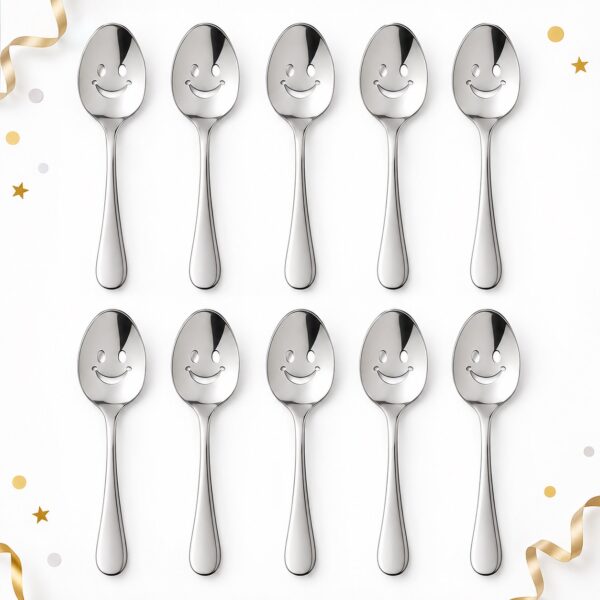 RI-0009445 Set de 10 Cucharas para Postre Feliz