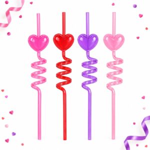 Set de 4 Bombillas Espirales con Diseños del Espacio de 27 cm Feliz