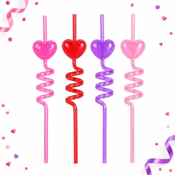 RI-0009531 Set de 4 Bombillas Espirales con Diseños del Espacio de 27 cm Feliz