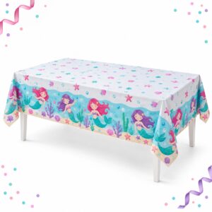 RI-0009542 Mantel de Mesa con Sirenas de 180 x 108 cm Feliz