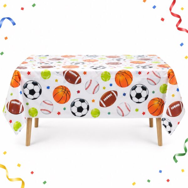 RI-0009552 Mantel de Mesa con Controles de Videojuegos de 132 x 220 cm Feliz