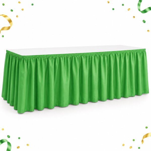 RI-0009580 Faldón de Mesa Azul de 426 x 73 cm Feliz