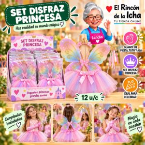 RI-0010431 Set Disfraz Princesa Feliz