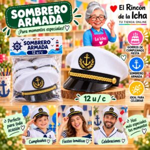 RI-0010449 Sombrero Armada Feliz Ref. 840526