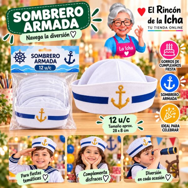 Sombrero Armada Feliz Ref. 840528