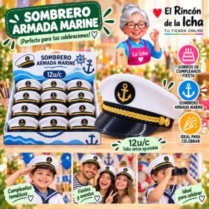 RI-0010452 Sombrero Armada Marine Feliz