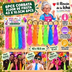 RI-0010512 35 X 8cm Corbata Para Fiesta Naranjo 35 X 8cm Feliz