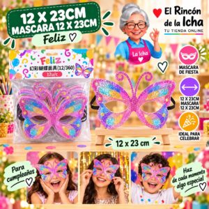 12 X 23cm Mascara 12 X 23cm Feliz