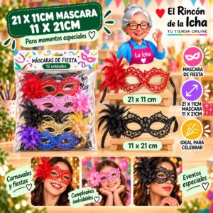 20 X 7.5cm Mascara 7.5 X 20cm Feliz