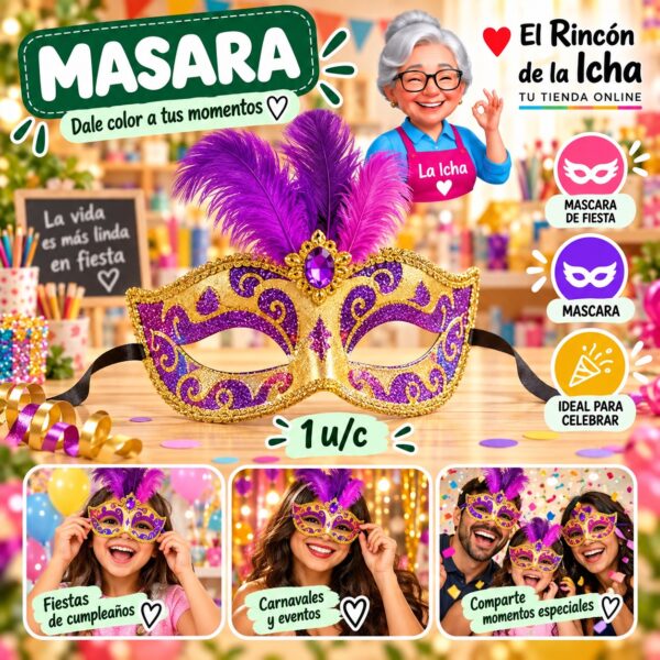 Mascara Feliz Ref. 608610