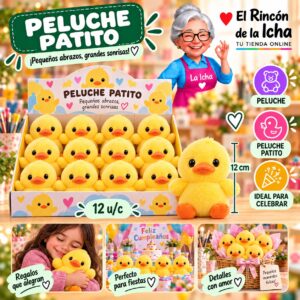 RI-0011006 Peluche Patito Feliz
