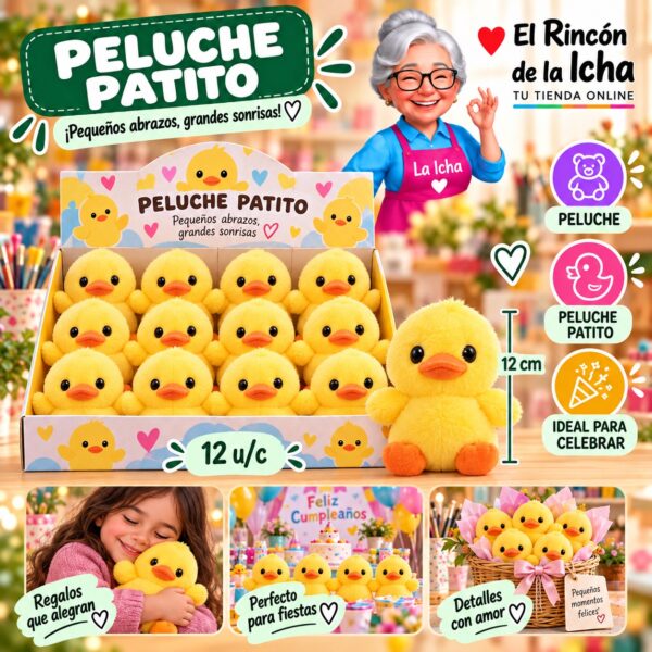 Peluche Patito Feliz