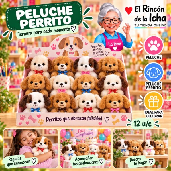 Peluche Perrito Feliz