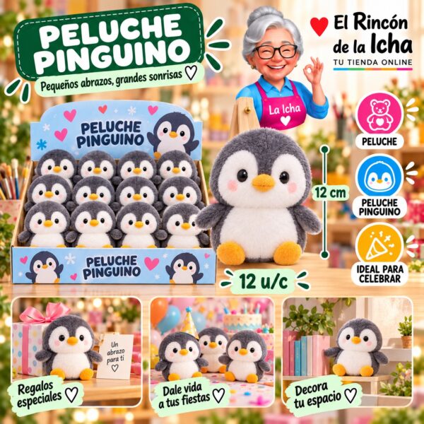 Peluche Pinguino Feliz